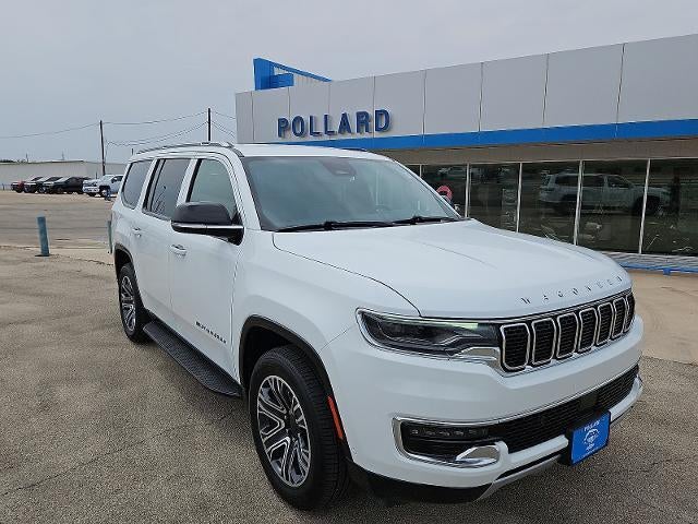 2024 Jeep Wagoneer Series II in White — front three-quarter view