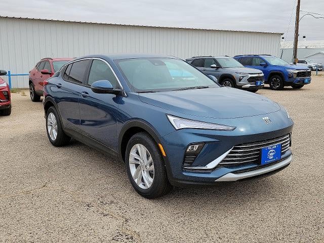 2026 Buick Envista Preferred in Ocean Blue Metallic — front three-quarter view